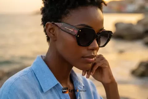 Lunettes Carolina Herrera - detail - Opticien a Capesterre de Guadeloupe - guadeloupe-capesterre-lynx-optique