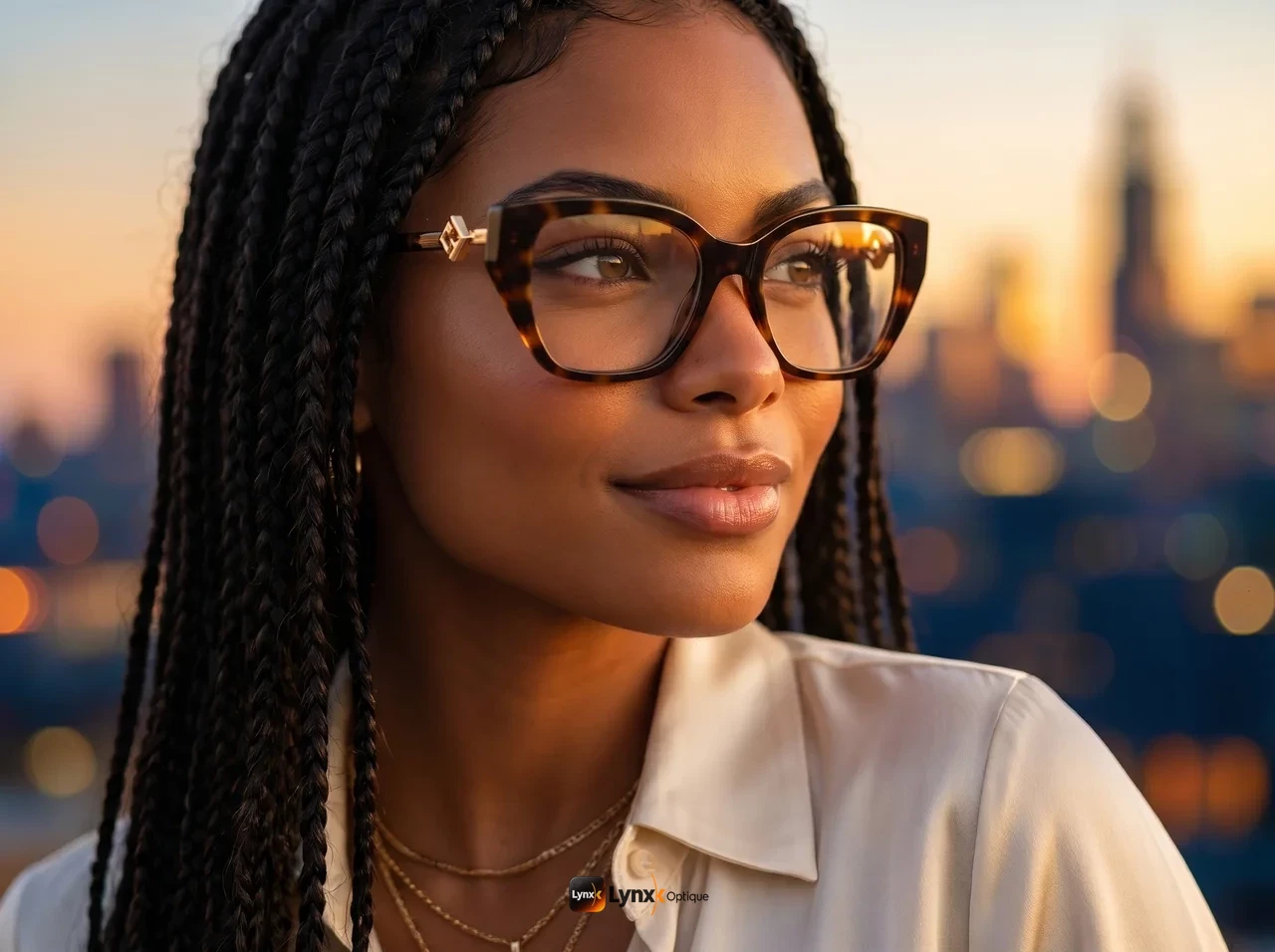 Lunettes Fendi à Capesterre - mise en situation - Opticien a Capesterre de Guadeloupe - Lynx Optique