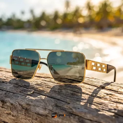 Lunettes Versace - vue generale - Lunette de Soleil a La Guadeloupe