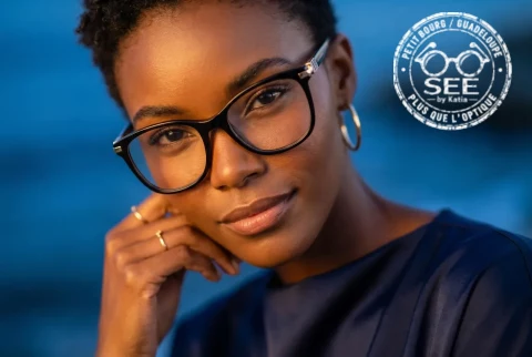 Lunettes Carolina Herrera - vue generale - Concept Store a Petit Bourg