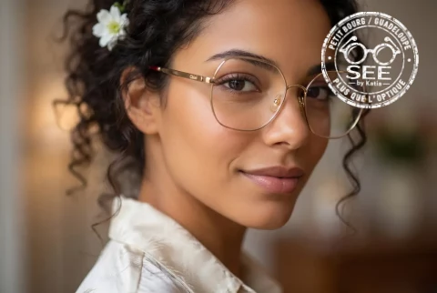Lunettes Chloe - vue generale - Opticioen a Guadeloupe - guadeloupe-petit-bourg-see-by-katia