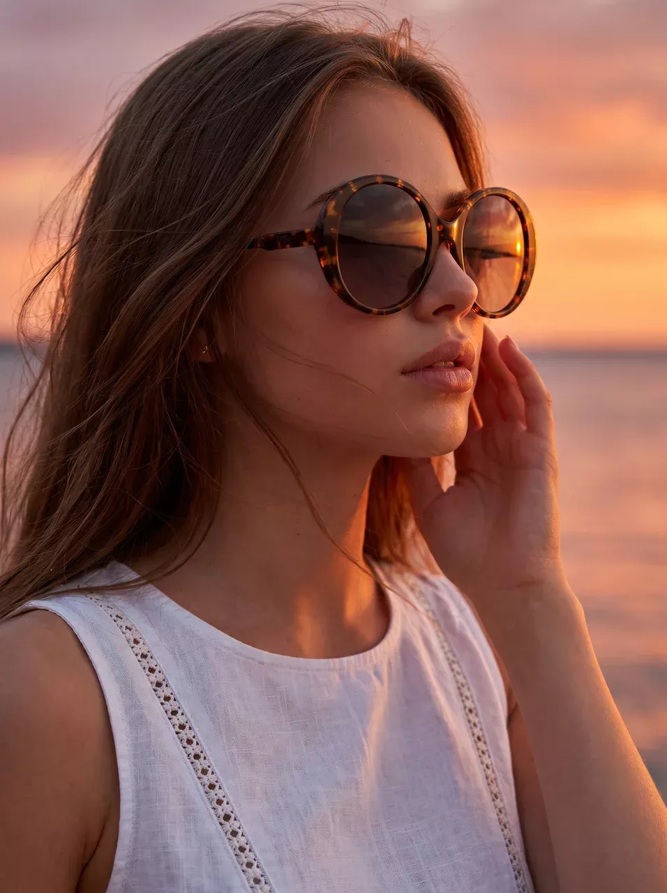 Métier - mise en situation - lunette soleil a La Réunion