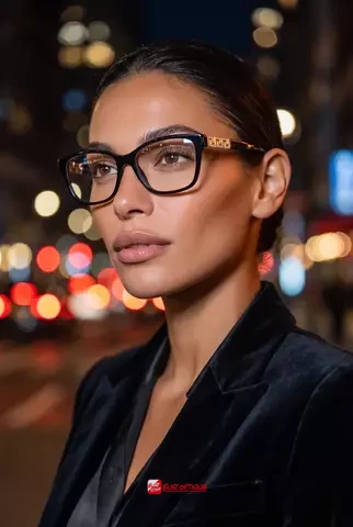 Lunettes Versace - vue generale - opticien a Sainte Denis