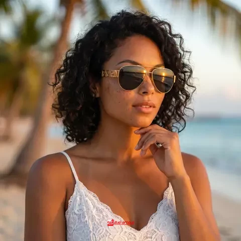 Lunettes Versace - photo terrain - opticien a Saint Denis de la Réunion - la-reunion-saint-denis-europic