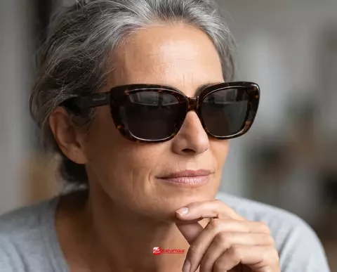 Lunettes Yves Saint Laurent - detail - vente de lunettes a Saint Denis de la Réunion