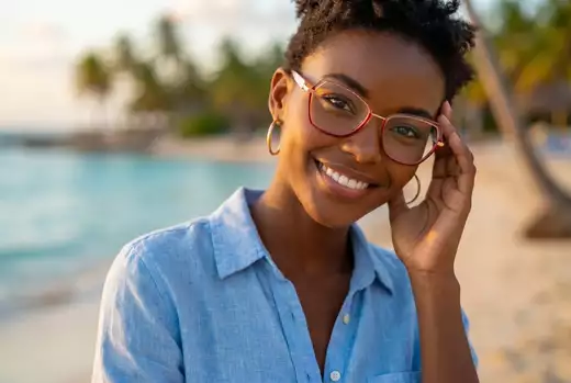 Lunettes Ana Hickmann en Guadeloupe à Pointe à Pitre - detail - Optique Carnot, Lunettes à Pointe à Pitre en Guadeloupe a...