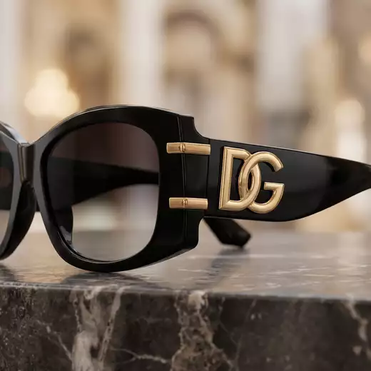 Lunettes Dolce&Gabbana en Guadeloupe à Pointe à Pitre - detail - Opticien a Guadeloupe - optique-antilles-guadeloupe