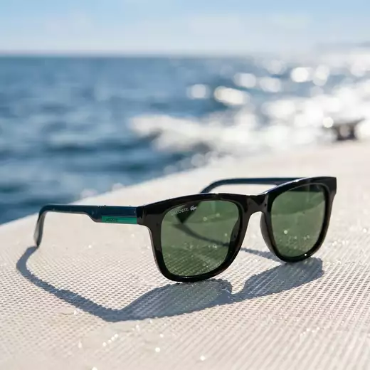 Lunettes Lacoste en Guadeloupe à Pointe à Pitre - detail - Optique Guadeloupe a Lamentin